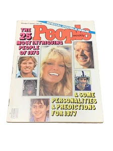 People Weekly Magazine: December 27-Jan. 3 1977 - Farrah Fawcett No Label (18C) - Picture 1 of 2
