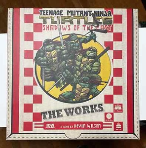 Ninja Turtles Shadows of the Past The Works Board Game Complete With All Extras - Picture 1 of 9