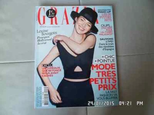 GRAZIA N°228 7/2/2014 LOUISE BOURGOIN OBAMA SIMONE LEA SEYDOUX J.DORE H12 - Imagen 1 de 1