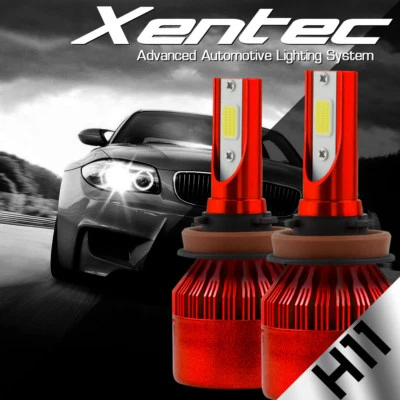 XENTEC LED HID Headlight Conversion kit H11 6000K for Hyundai Sonata 2009-2015 - Image 1 of 4