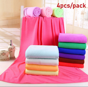 4PCS Quick-Drying Bath Towel Bathroom Kitchen Towels Supplies Premium 70cm*140cm
