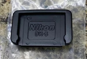 Nikon DK-5 Eyepiece Cover Cap for D7100 D5300 D5200 D3200 D750 D610 D600 D90 D70 - Picture 1 of 2