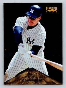 1996 Pinnacle 215 Wade Boggs New York Yankees - Picture 1 of 2