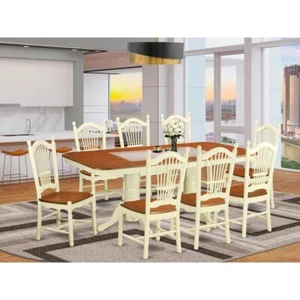 9 PcKitchen Table set -Small Kitchen Table and 8 Dining Chairs - Picture 1 of 4