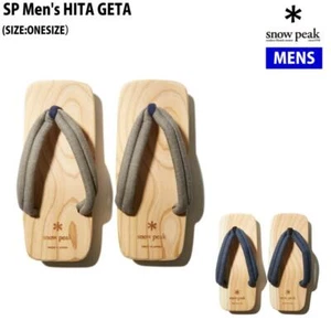 Japanese Sandals Geta snowpeak HITA GETA US 7.5-9.5 - Picture 1 of 12