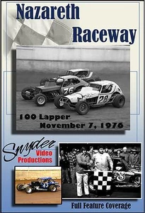 DVD Nazareth Raceway 100 vueltas 7 de noviembre de 1976 - Snyder Video Productions - Imagen 1 de 2
