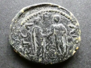 T5.23. Roman Provincial, Julia Domna, Coele-Syria, Heliopolis, AE25. - Picture 1 of 2