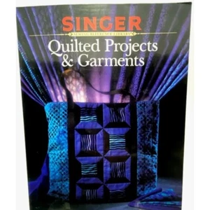 Sewing Singer Quilted Projects & Garments 1995 Vintage Paperback Book - Picture 1 of 12