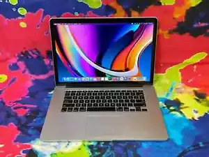 Apple Macbook Pro 15" Retina - i7 16GB 256GB SSD - Big Sur - Warranty Grade C - Picture 1 of 8