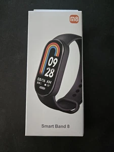 Xiaomi Mi Smart Band 8 Bracelet with AMOLED Heart Rate Fitness Tracker Watch - Picture 1 of 6