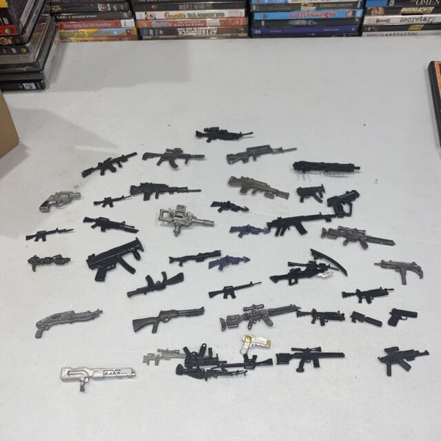 Lote de 100pcs 1:18 escala armas arma para 3,75 GI Joe soldado jogo TV  filme ação figura