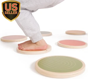 Fun Stepping Stones for Kids - Perfect Toddler Indoor/Outdoor Activity to Improv - Picture 1 of 7