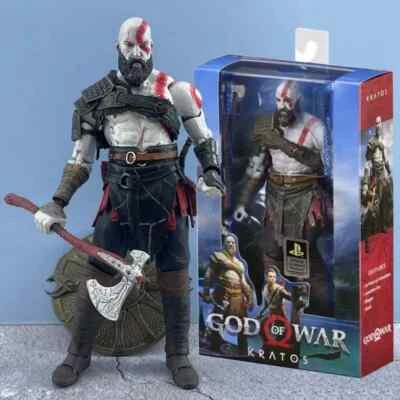 NECA PS Video Game God of War (2018) - 7" Scale Action Figure - Kratos Toy Gift - Image 1 of 4