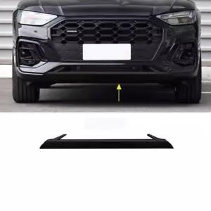 For 2021-24 AUDI Q5 SQ5 Sportback ABS Black Front Bumper Lip Molding Cover Trim - Bild 1 von 10