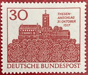 🇩🇪.BRD Bund Michel Nº 544 MNH** (1967) Martin Luther - Imagen 1 de 1
