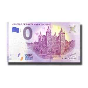 Billete de 0 euros recuerdo Castelo de Santa Maria Da Feira Portugal COMIDA 2018 UNC - Imagen 1 de 3