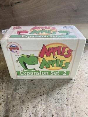 Apples to Apples Expansion Set 2 - 288 Cards - NEW Factory Sealed 2001 - Image 1 of 4
