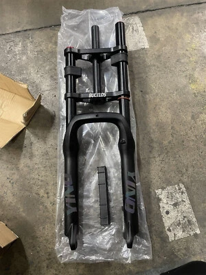 20" 4.0" Fat Tire Double Shoulder Air Fork 180mm Travel Snow/Electric/MTB Bike - Image 1 of 4