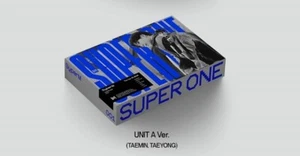 SuperM 1st Album [Super One] UNIT A Ver. CD+P.Book+Booklet+2p Card+F.Poster+Post - Imagen 1 de 10