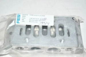 NEU Festo NAS-1/2-3A-ISO 10336 NAS-Serie individuelle Sub-Basis, zur Verwendung mit Stan - Bild 1 von 3