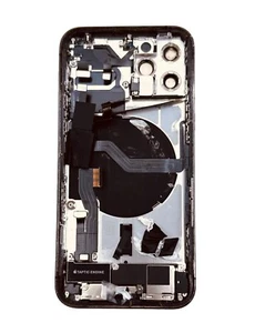 Original iPhone 12 Pro Gehäuse Rahmen Glas Akkudeckel Mit Teilen Graphit Grey - Bild 1 von 2