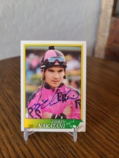 1993 Autograph Horse Star Jockey Star Cards Corey Nakatani #13