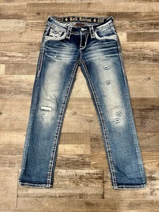 Rock Revival Womens Jeans Modelo Hettie Crop Size 25 - Picture 1 of 11