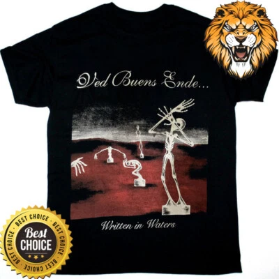 GILDAN Ved Buens Ende “Written in Waters” Tee Rock Band Metal Shirt A3996