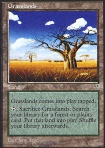Grasslands - Mirage # MTG Magic The Gathering - Image 1 of 1