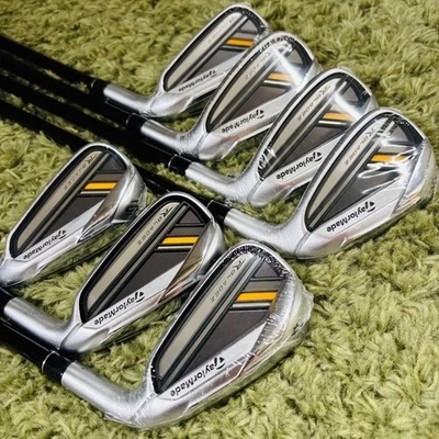 Brand New TaylorMade RocketBladez Men’s Golf Iron Set Clubs: 4, 5, 6, 7, 8, 9, P - Image 1 of 4