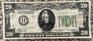 1934 $20 FRN Fine - Picture 1 of 2