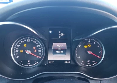 2015 C 级 OE 速度计集群 160K 英里梅赛德斯-奔驰 — 第 1/4 张图片