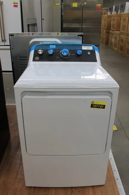 GE GTD48EASWWB 27" White Front Load Electric Dryer NOB #157141 - Image 1 of 4
