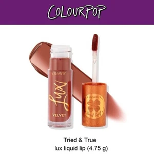 Colourpop Lux Velvet Liquid Lipstick Tried & True Orange Brown BNIB Rare 1 In UK - Picture 1 of 4