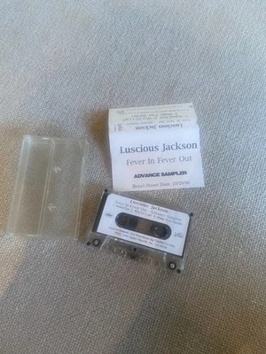 Luscious Jackson Fever In Fever Out Promo Advance sampler  Cassette Grand Royal - Image 1 of 2