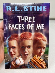 Three Faces Of Me By RL Stine - Scholastic 2000 1st Print Tim Jacobus Artwork - Picture 1 of 7