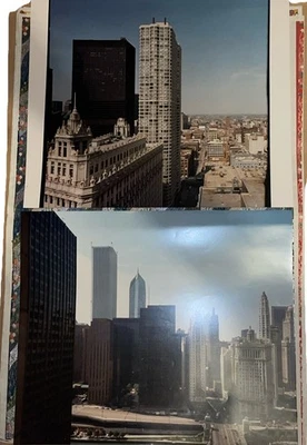 Rascacielos de la ciudad de Nueva York Kodak impresiones fotográficas 24x20 arte de pared horizonte urbano Foto 1 de 4