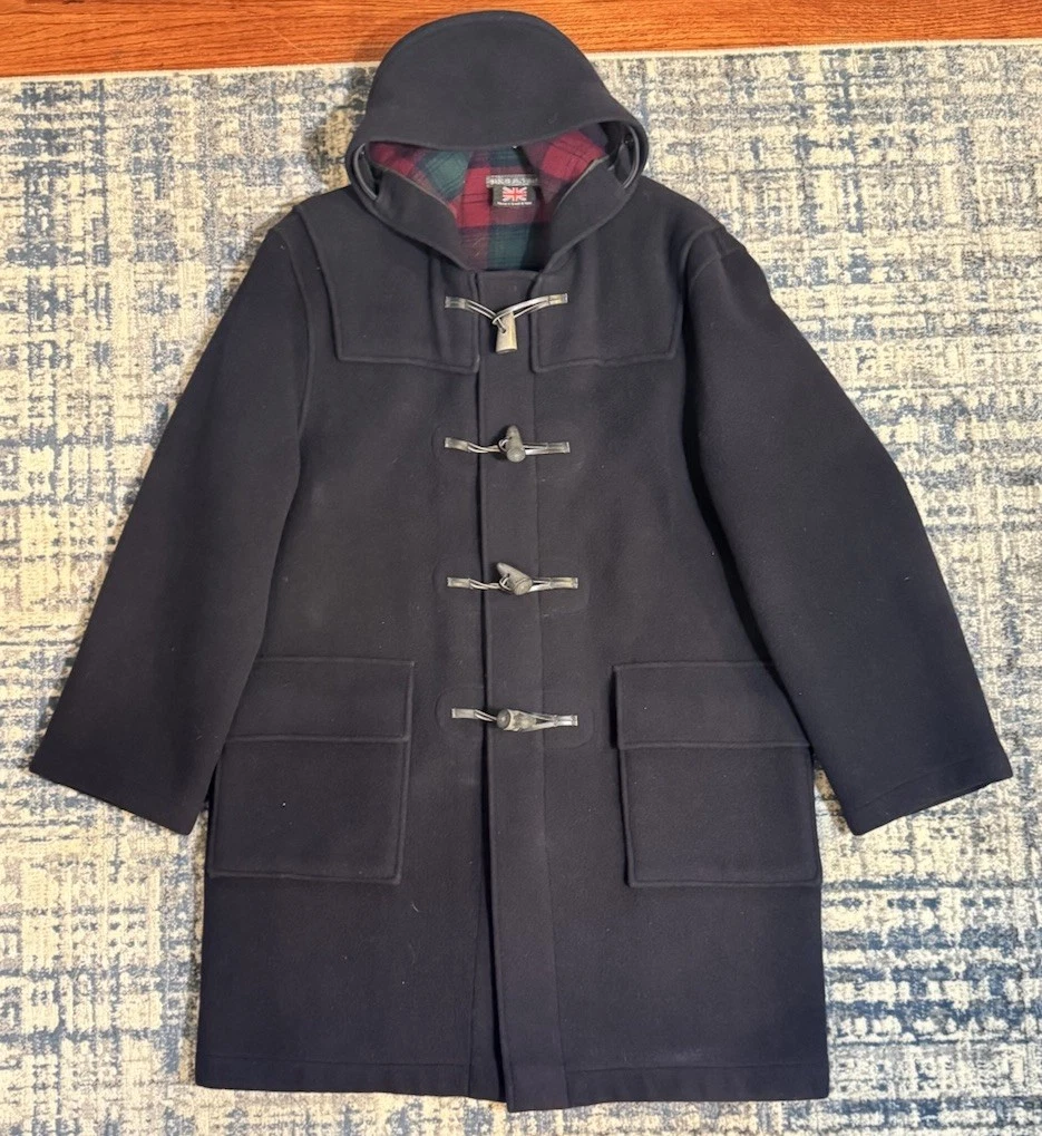 Vintage Duffle Coat In Vintage Outerwear Coats & Jackets For Men