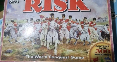 Parker RISK : The World Conquest Game. Vintage 1996 Edition Age 10+  - Image 1 of 4