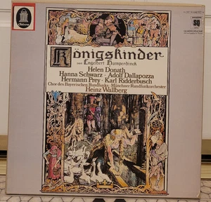 Humperdinck - Königskinder 3xLP Quadraphonic Box Set  EMI Electrola       VG++ - Picture 1 of 3