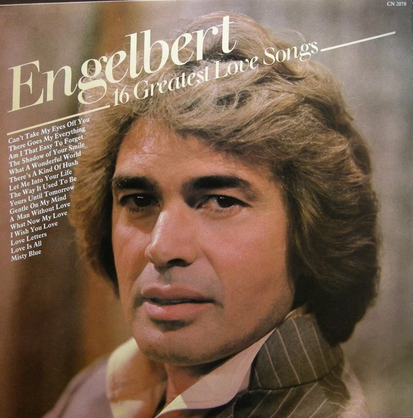 Engelbert Humperdinc - 16 Greatest Love Songs - Used Vinyl Record - V16288z - Image 1 of 1