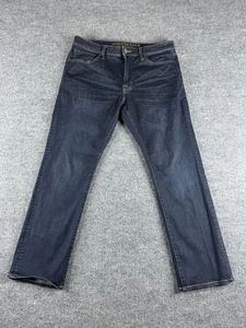 Jeans American Eagle Para Hombre 34x29 Azul Original Recto Extremo Flex Denim Oscuro - Imagen 1 de 8