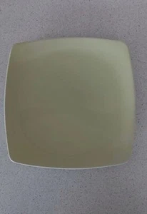 M&S Andante Square Green Stoneware Dinner Plate Set Of 10 - Picture 1 of 3