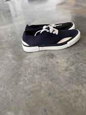 Julien David 39 Navy Blue Womens Size 39 Fashion Sneakers Shoes Lace Up US 8
