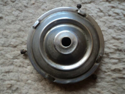 GRIFFE  BRONZE TULIPE PATE DE VERRE DAUM MULLER LAMPE LUSTRE ART DECO/NOUVEAU  - Photo 1/4