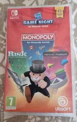 Hasbro Game Night (Nintendo Switch, 2018) New Sealed - Image 1 of 2