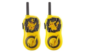 eKids Pikachu Toy Walkie Talkies for Kids and Fans of Pokemon - Picture 1 of 4