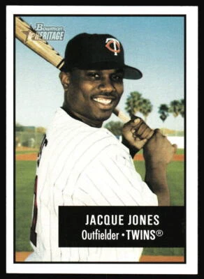 2003 Bowman Heritage Jacque Jones #79 Minnesota Twins - Image 1 of 2