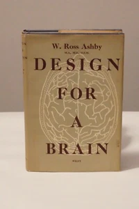 Design For A Brain by W. Ross Ashby 1954 HC DJ - Picture 1 of 9
