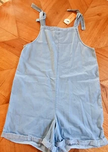 Target - Teen Girls Youth Chambray Playsuit/Overalls - Size 9 RRP $25 Jumpsuit - Picture 1 of 5